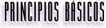 PRINCIPIOS B&Aacute;SICOS