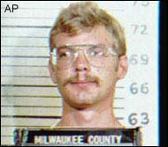 Dahmer mugshot from the Milwaukee County Sheriff's Department